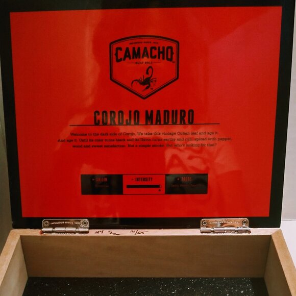 Original Suenos de Saundra Upcycled Extremely Rare Camacho Cigar Box, Purse - Picture 6 of 11